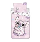 Posteljina sa licencijom - JERRY FABRICS Posteljina Lilo and Stitch Ice cream Pamuk, 140/200, 70/90 cm JERRY FABRICS Posteljina Lilo and Stitch Ice cream Pamuk, 140/200, 70/90 cm
