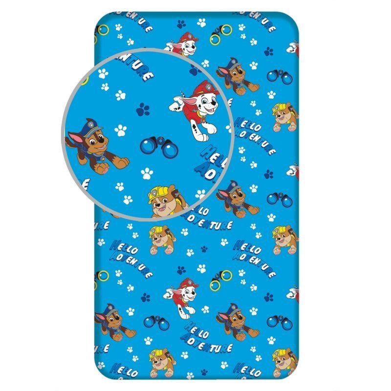 JERRY FABRICS Plahta Paw Patrol PP573 Pamuk, 90/200 cm - plahte sa licencijom