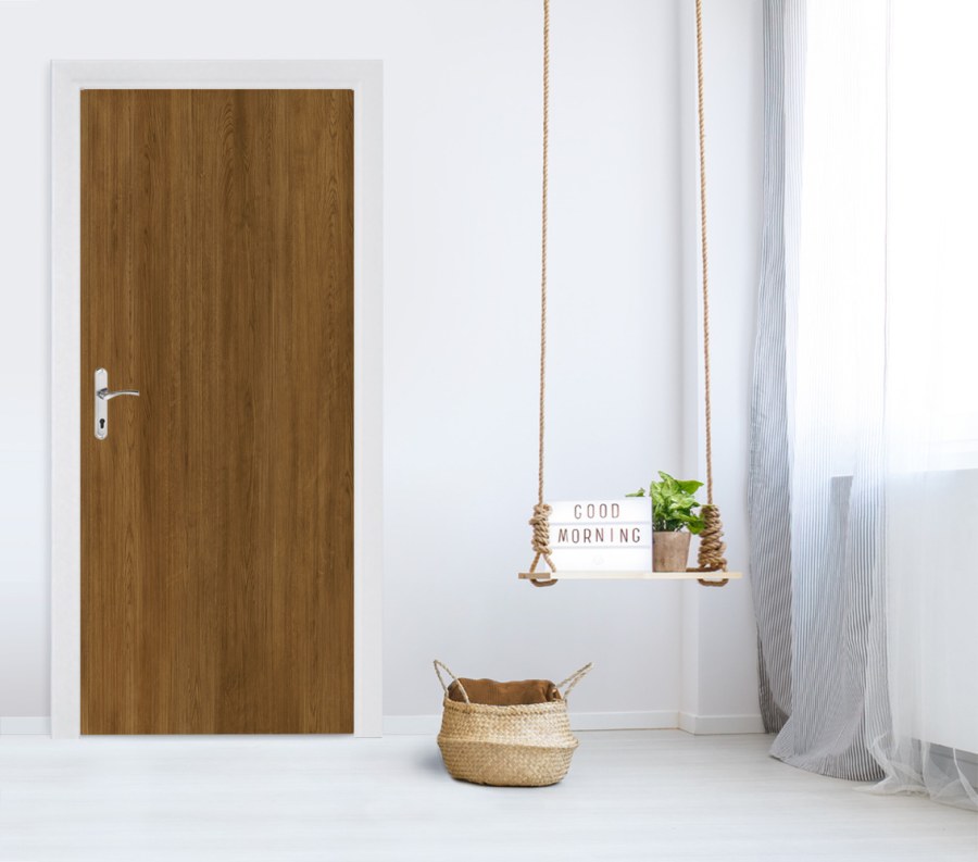 Samoljepljiva folija za vrata Orah Edmonton 99-6330 | 2,1 m x 90 cm - Za vrata