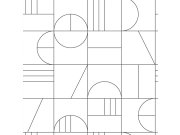 Esta Home - Bijelo-crna geometrijska flis tapeta 139142, Black & White, Esta Bijelo-crna geometrijska flis tapeta 139142, Black & White, Esta