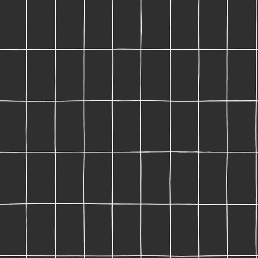 Crna geometrijska flis tapeta za zid, 139032, Scandi cool, Esta
