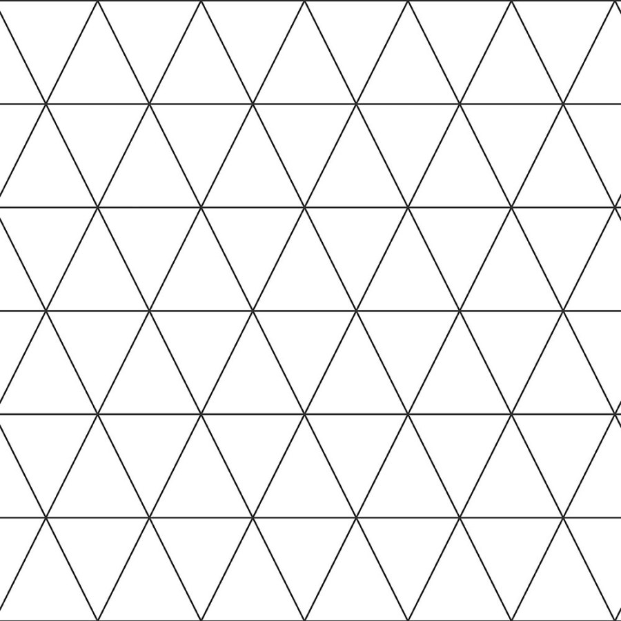 Crno-bijela flis tapeta s trokuti 139148, Black & White, Esta Crno-bijela flis tapeta s trokuti 139148, Black & White, Esta