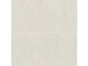 Geometrijska flis tapeta za zid, origami 148714, Blush, Esta Home