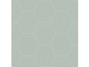 Geometrijska flis tapeta s heksagoni 148750, Blush, Esta Home