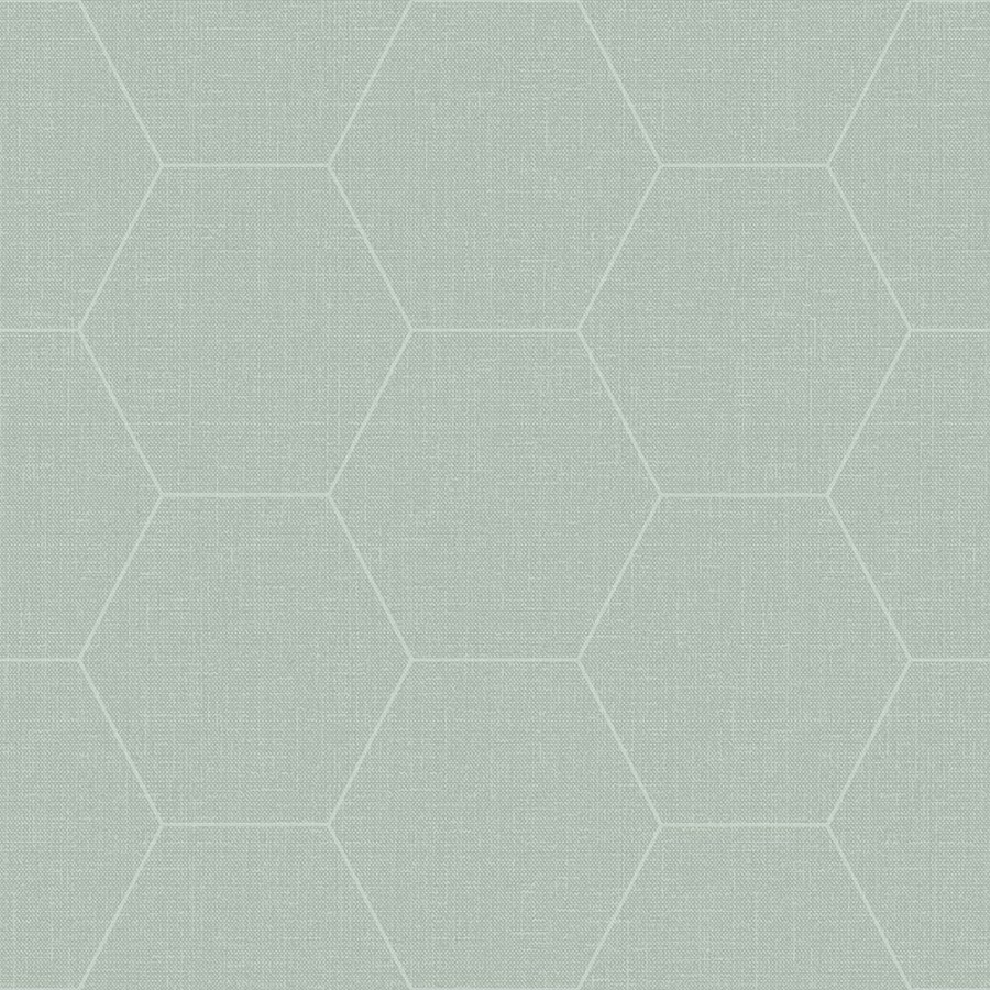 Geometrijska flis tapeta s heksagoni 148750, Blush, Esta Home - Esta Home