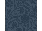 Cvjetna flis tapeta za zid, plava, 139296, Bloom, Esta Home