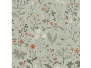 Esta Home - Cvjetna flis tapeta za zid, zelena, 139598, Bloom, Esta Home Cvjetna flis tapeta za zid, zelena, 139598, Bloom, Esta Home