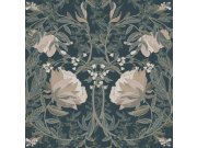 Secesijska flis cvjetna tapeta za zid, 139421, Vintage Flowers, Esta Home