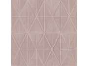 Esta Home - Staroružičasta geometrijska flis tapeta za zid, origami 148709, Blush, Esta Home Staroružičasta geometrijska flis tapeta za zid, origami 148709, Blush, Esta Home