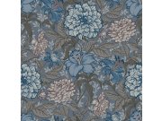 Esta Home - Siva flis cvjetna tapeta za zid, 139480, Vintage Flowers, Esta Home Siva flis cvjetna tapeta za zid, 139480, Vintage Flowers, Esta Home