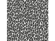Flis crno-bijela tapeta - imitacija leopardove kože 136810, Paradise, Esta Home Esta Home
