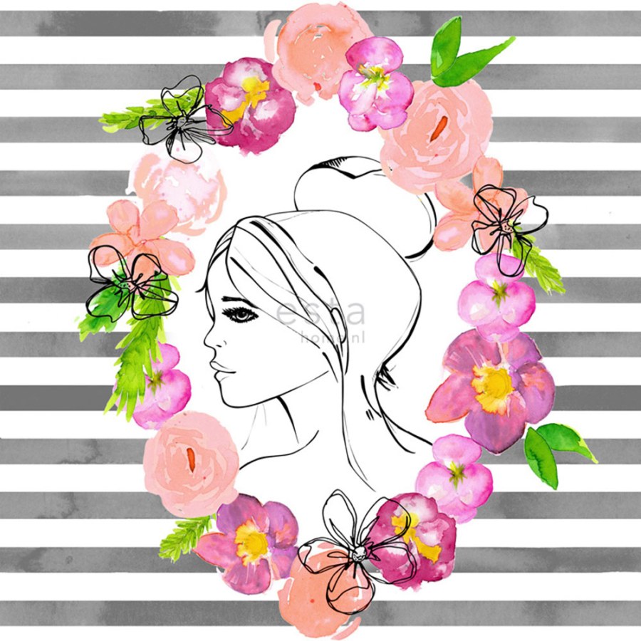 Flis tapeta 158817, 46,5 x 837 cm, FAB, Esta