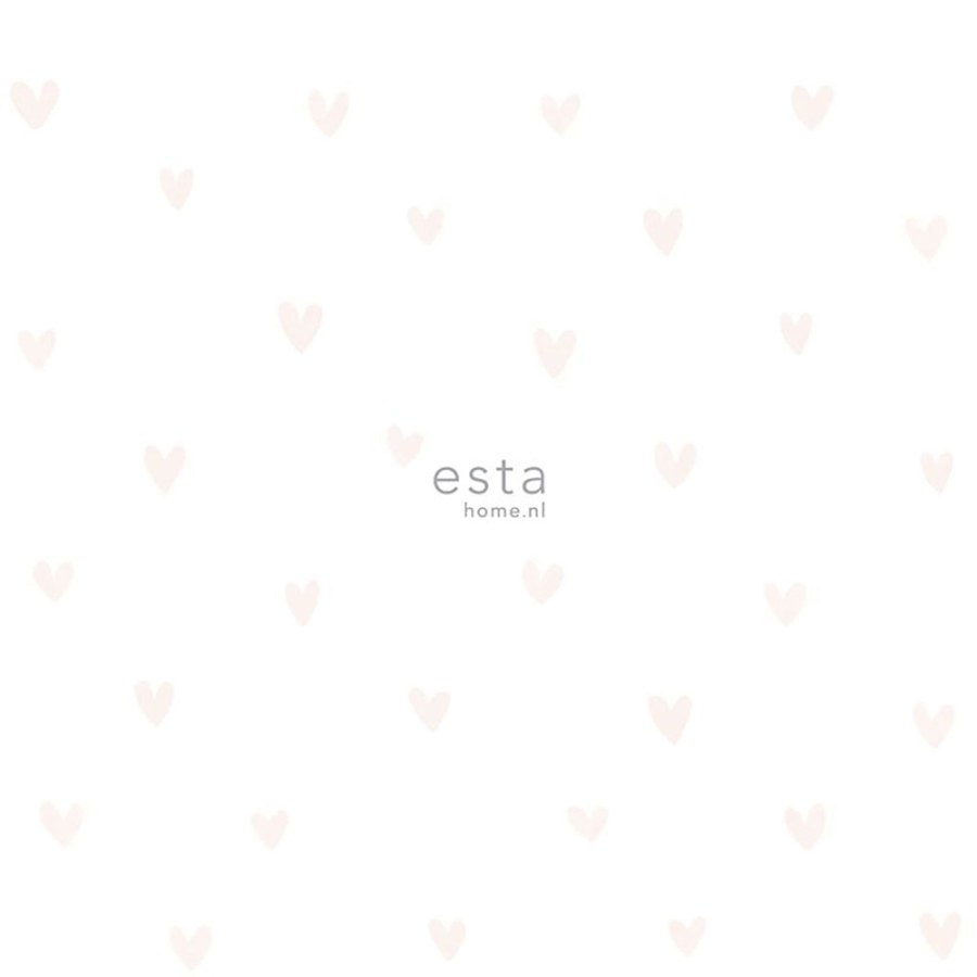 Flis tapeta za zid 138864, Srca, Little Bandits, FAB, Esta - Esta Home