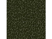 Flis tapeta za zid zelena - imitacija leopardove kože 139153, Paradise, Esta Home Esta Home