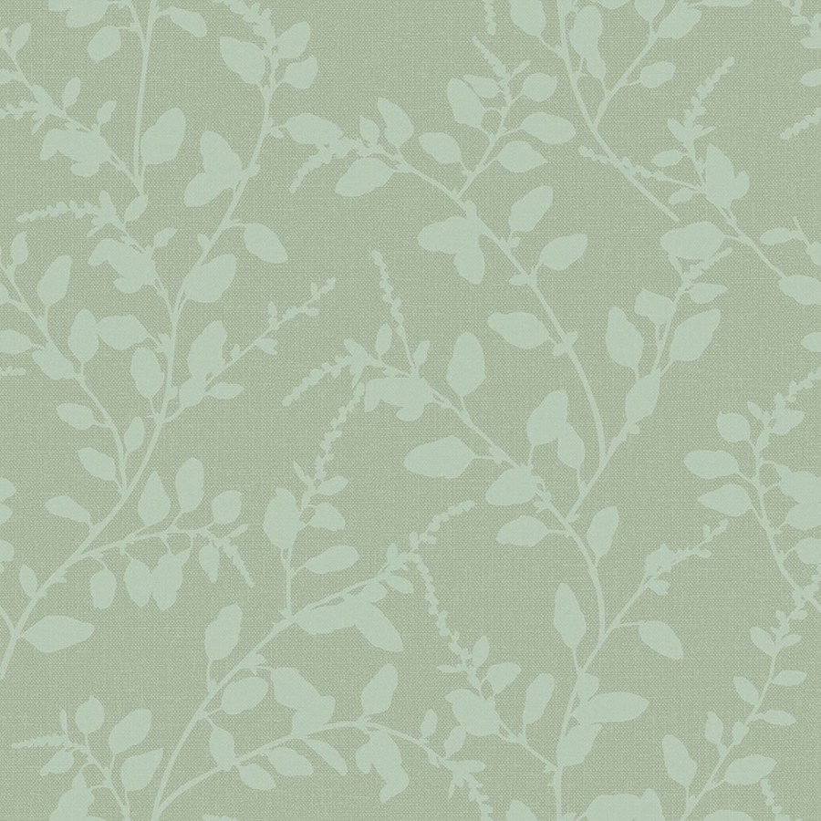 Flis tapeta za zid zelena, grančice, listovi 148731, Blush, Esta Home