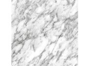 Flis tapeta za zid, crno-bijeli mramor 139119, Black & White, Esta Esta Home
