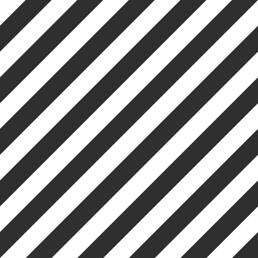 Flis tapeta za zid, kose crne i bijele pruge 139112, Black & White, Esta - Esta Home