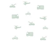 Flis tapeta za dječake Automobili, helikopteri 128856, Little Bandits, Esta Esta Home