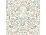 Flis tapeta s biljkama i ptičicama, 139294, Vintage Flowers, Esta Home Esta Home