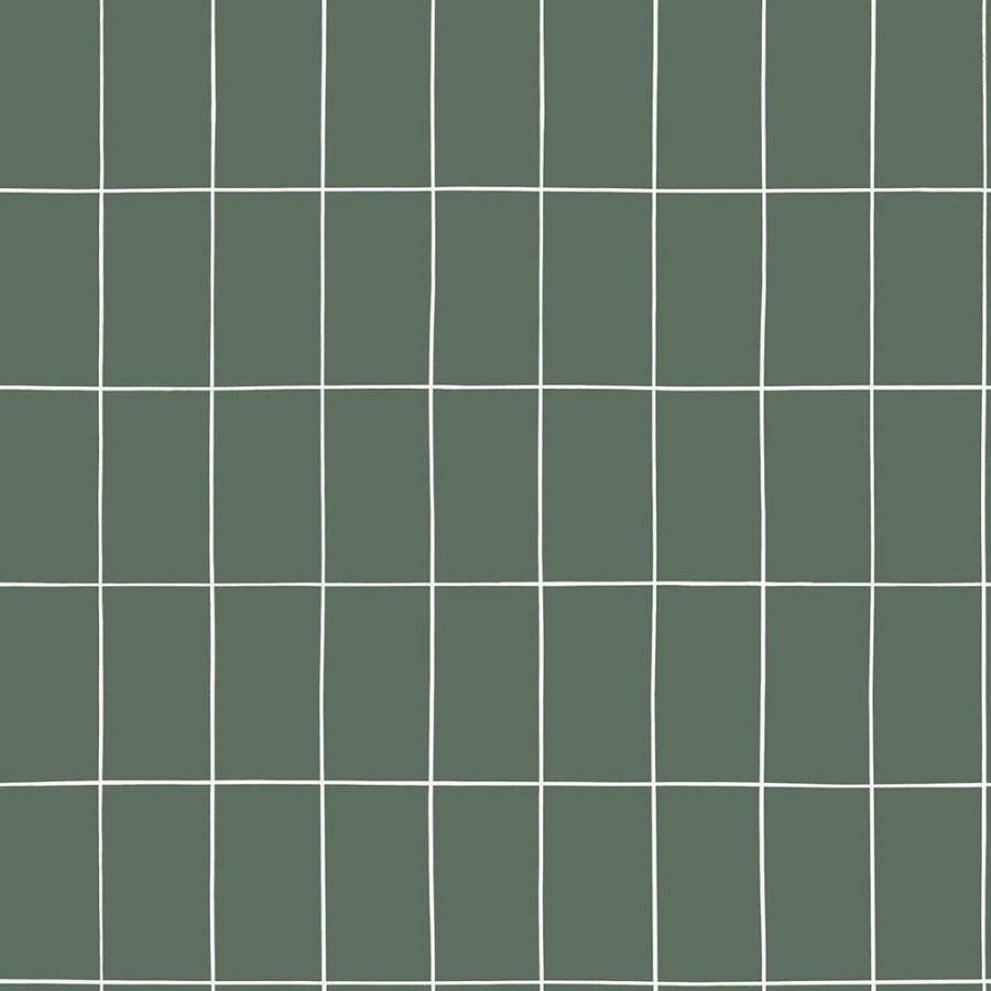 Zelena geometrijska flis tapeta za zid, 139031, Scandi cool, Esta Zelena geometrijska flis tapeta za zid, 139031, Scandi cool, Esta