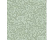 Zelena flis cvjetna tapeta za zid, 139428, Vintage Flowers, Esta Home Esta Home