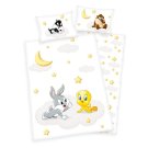 Posteljina za dječji krevetić Posteljina s licencijom - HERDING Posteljina za dječji krevetić Looney Tunes baby Pamuk, 100/135, 40/60 cm HERDING Posteljina za dječji krevetić Looney Tunes baby Pamuk, 100/135, 40/60 cm