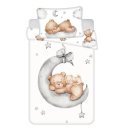 Posteljina za dječji krevetić Posteljina nelicencijska - JERRY FABRICS Posteljina za dječji krevetić Medvídek Ribbon baby Pamuk, 100/135, 40/60 cm JERRY FABRICS Posteljina za dječji krevetić Medvídek Ribbon baby Pamuk, 100/135, 40/60 cm