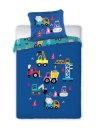 FARO Posteljina za dječji krevetić Gradnja Pamuk, 100/135, 40/60 cm