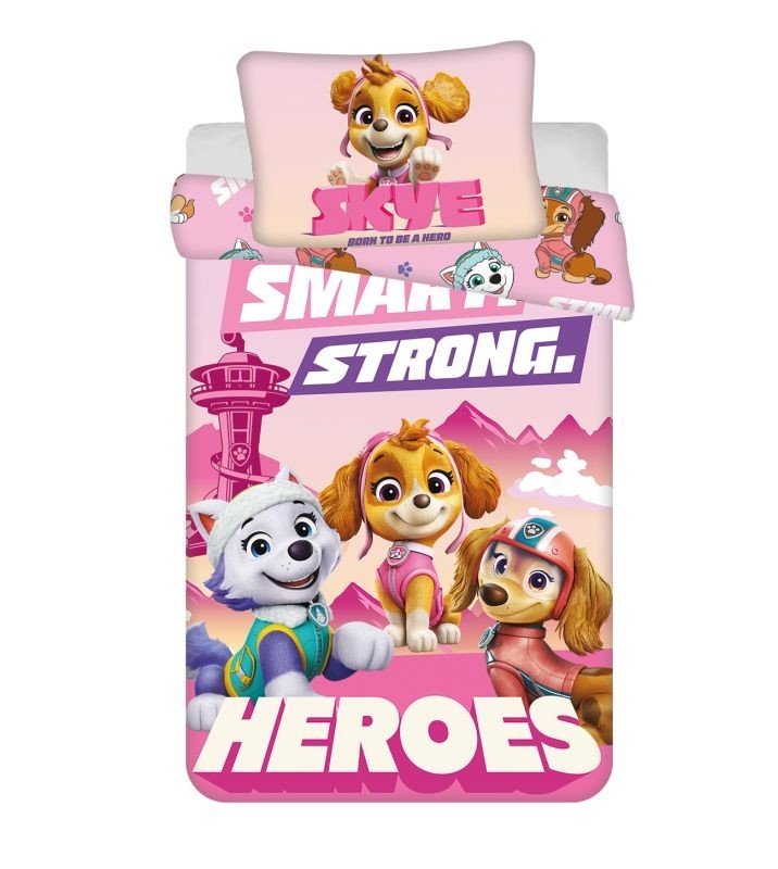 JERRY FABRICS Posteljina za dječji krevetić Paw Patrol PP Bavlna, 100/135, 40/60 cm