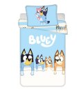 Posteljina za dječji krevetić Posteljina s licencijom - JERRY FABRICS Posteljina za dječji krevetić Bluey baby Pamuk, 100/135, 40/60 cm JERRY FABRICS Posteljina za dječji krevetić Bluey baby Pamuk, 100/135, 40/60 cm