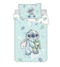 JERRY FABRICS Posteljina za dječji krevetić Lilo and Stitch Frog baby Pamuk, 100/135, 40/60 cm