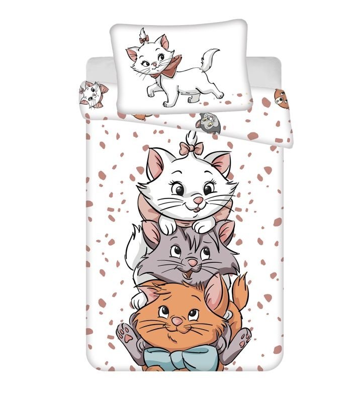 Posteljina za dječji krevetić - Posteljina s licencijom - JERRY FABRICS Posteljina za dječji krevetić Mačkica Marie Friends baby Pamuk, 100/135, 40/60 cm JERRY FABRICS Posteljina za dječji krevetić Mačkica Marie Friends baby Pamuk, 100/135, 40/60 cm - Posteljina s licencijom