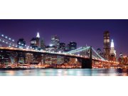 Flis foto tapeta AG Brooklyn Bridge FTNH-2714 | 202x90 cm Fototapete