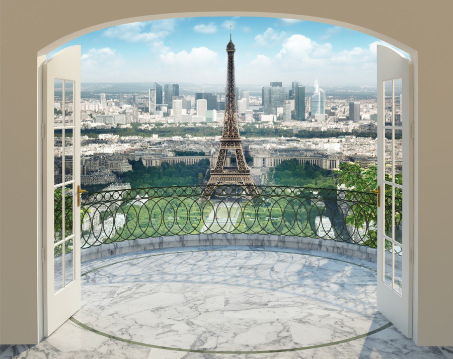 3D foto tapeta Walltastic Paris 43589 | 305x244 cm